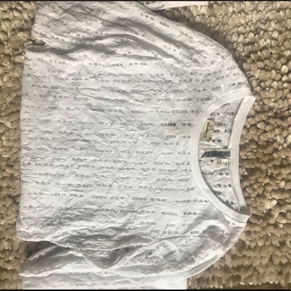 NWT White Long Sleeve Cotton Shirt